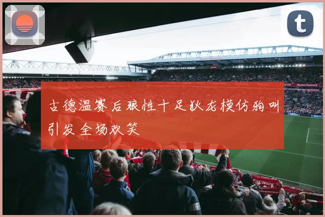 古德温赛后狼性十足狄龙模仿狗叫引发全场欢笑