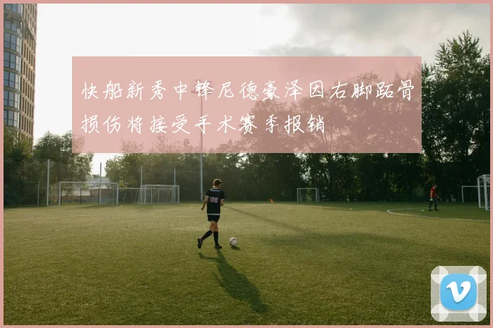 快船新秀中锋尼德豪泽因右脚跖骨损伤将接受手术赛季报销